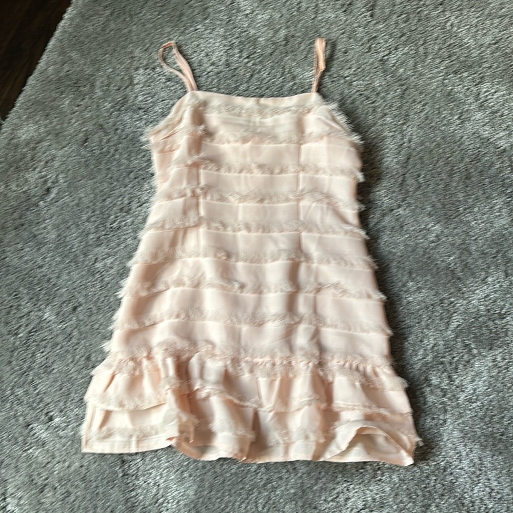 Baby pink cute dress